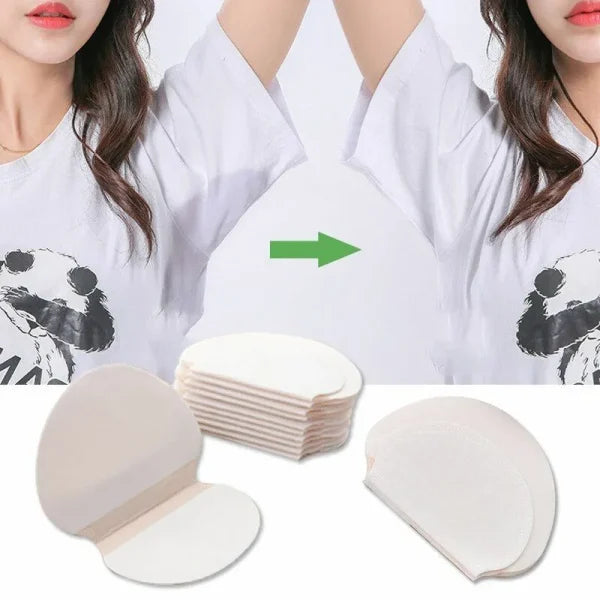 10pcs 5 Pair Underarm Pads Dress Clothing Armpit Care Sweat Scent Perspiration Shield Absorbing Deodorant Antiperspirant